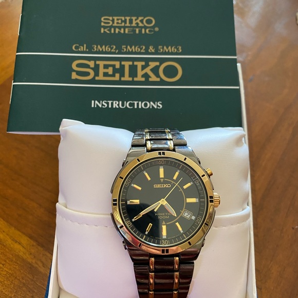 Seiko Accessories Seiko Mens Watch Your Movement Keeps It